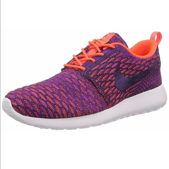 nike roshe run flyknit vivid purple nike roshe run flyknit vivid purple